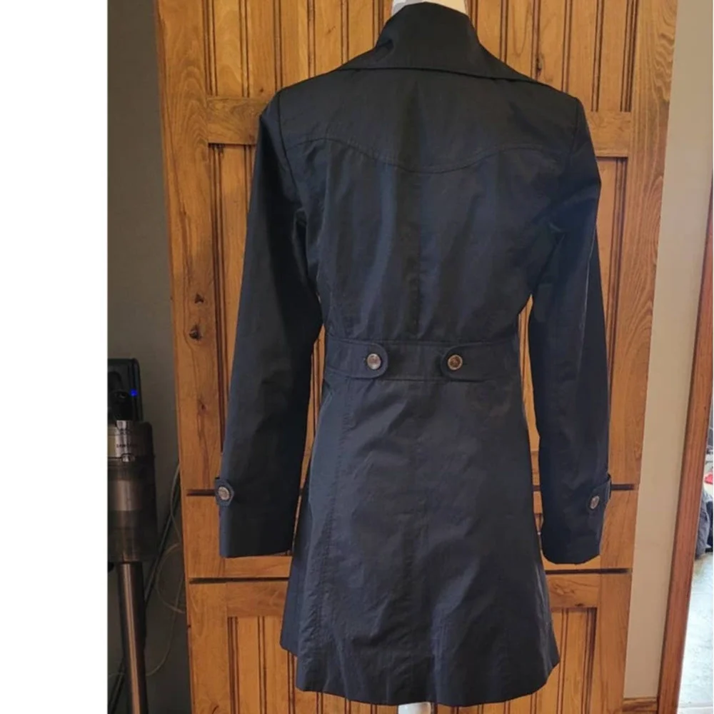 Cole Haan Ladies Trench Coat Small - Picture 4 of 7